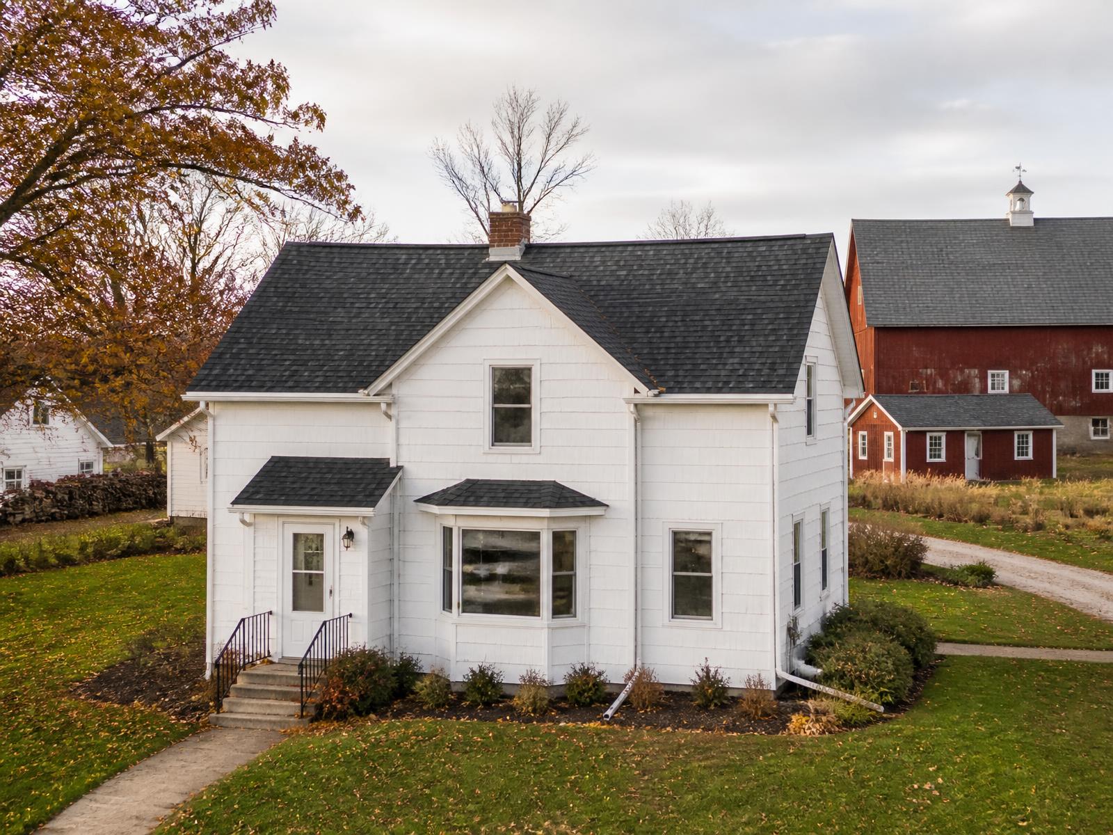 Century Farmhouse Reroof — Rural Tomahawk, WI